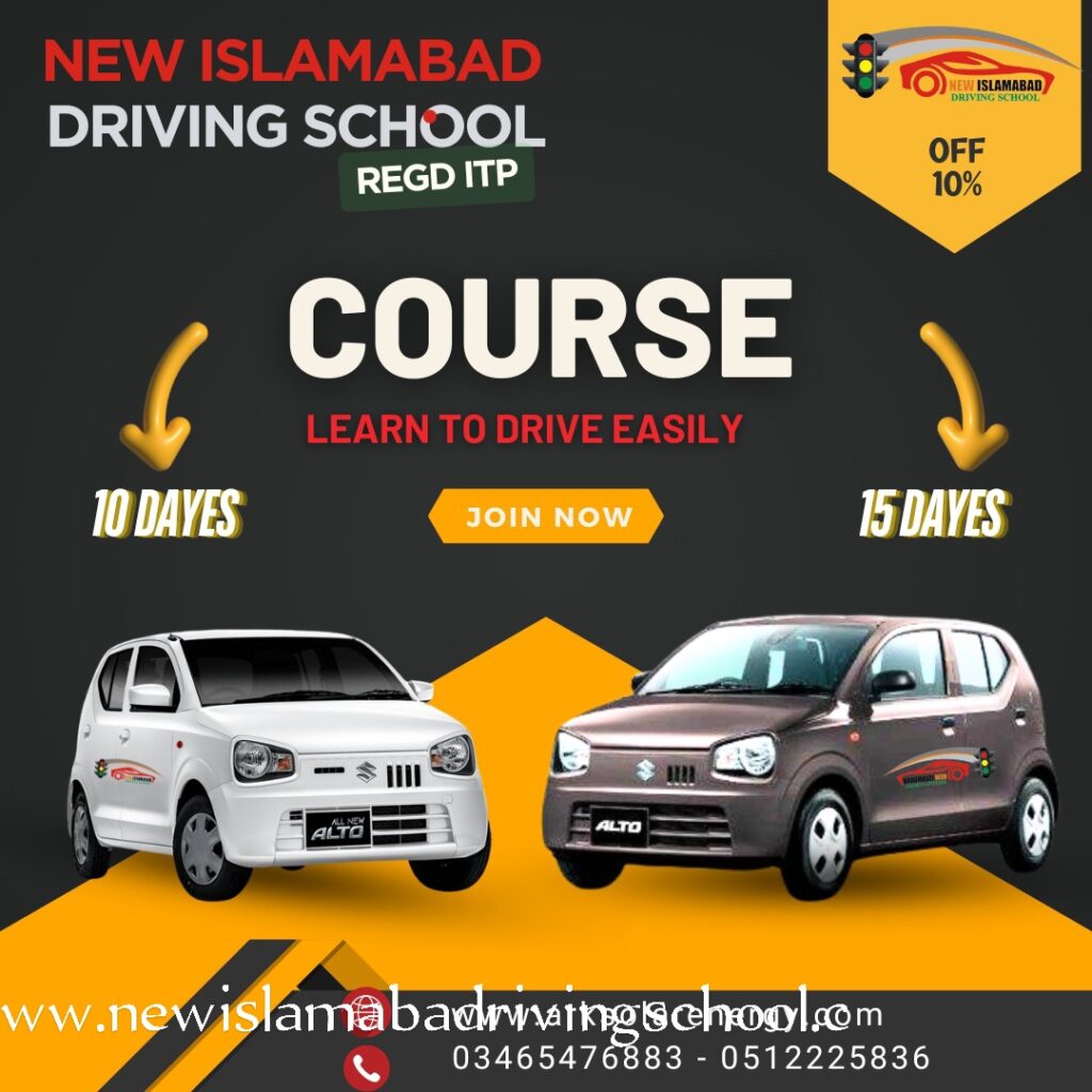 driving school near me in G-9 Islamabad